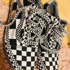 Fully checkered vans